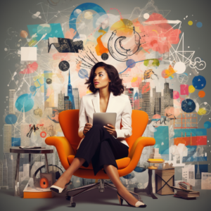 akira_angel__create_an_image_of_a_businesswoman_discovering_wo_99ff667d-998c-4150-ba8b-3fa95eba8dcd
